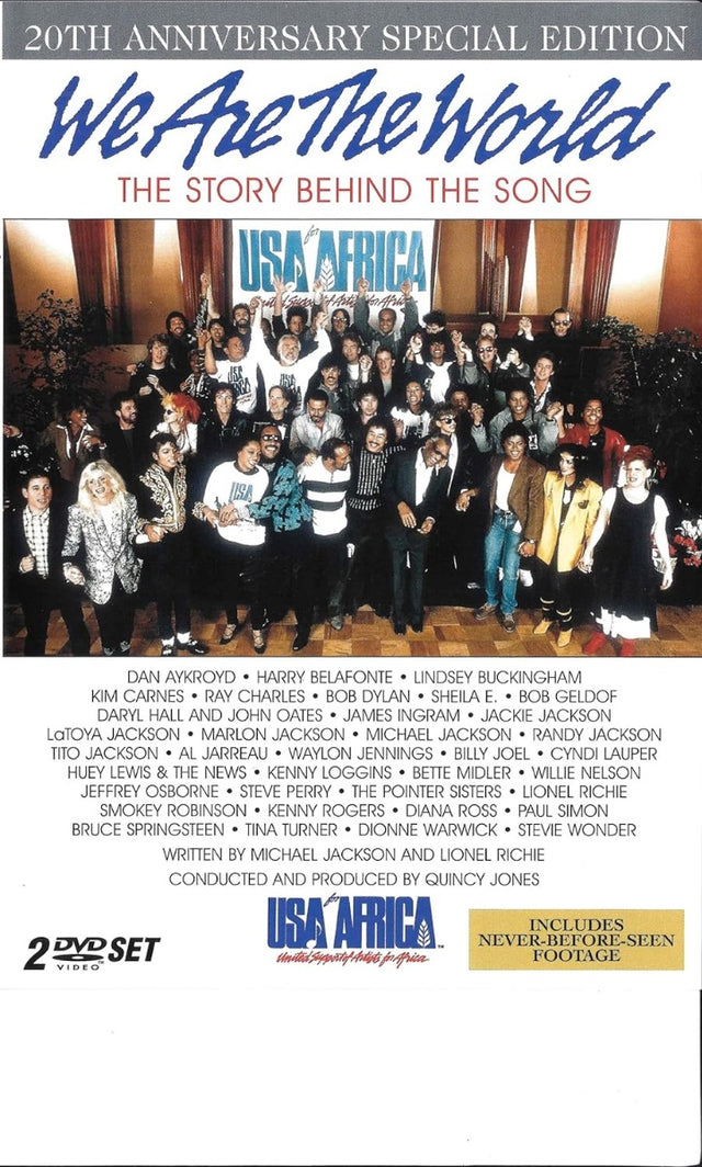 Estados Unidos por África - Somos el mundo: La historia detrás de la canción (Edición especial, Edición de aniversario, Dolby, Estuche Amaray) [DVD]