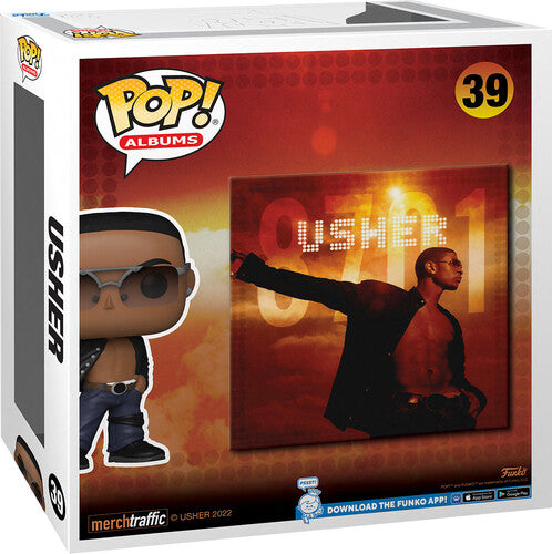 FUNKO POP! ALBUMS: Usher- 8701 (Large Item, Vinyl Figure) [Action Figure]