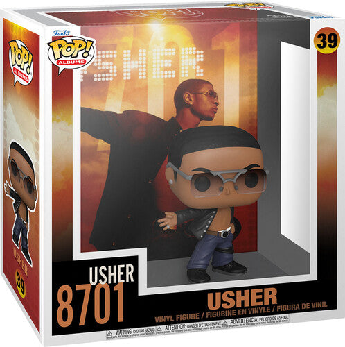 FUNKO POP! ALBUMS: Usher- 8701 (Large Item, Vinyl Figure) [Action Figure]