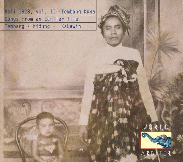 Va - Bali 1928, Vol. II Tembang Kuna: Songs from an Earlier Time [CD]