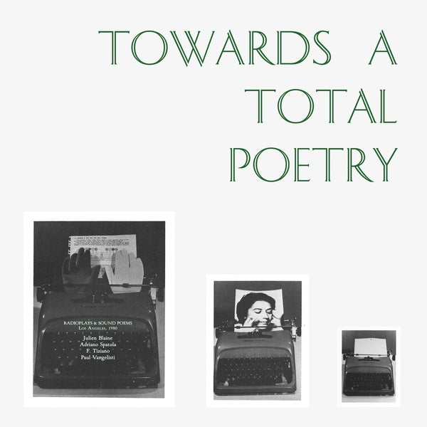 Va - Towards A Total Poetry [Vinyl]