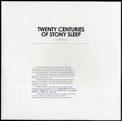 Va - Twenty Centuries Of Stony Sleep [Vinyl]