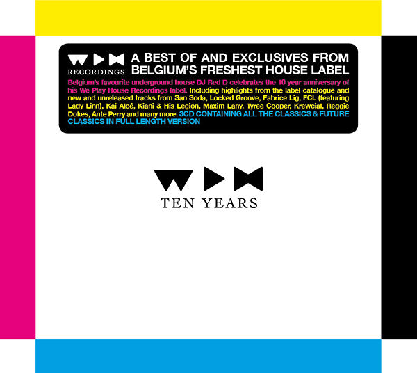 Va - We Play House Recordings 10 Years [CD]