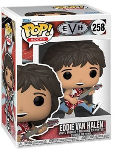 FUNKO POP! ROCKS: Eddie Van Halen w/Guitar (Vinyl Figure) [Action Figure]