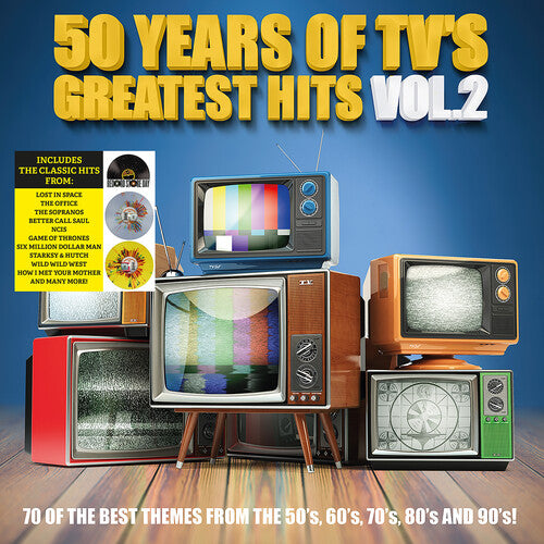 Varios Artistas - 50 Años De Grandes Éxitos De La Televisión Vol. 2 / Var (RSD 4.22.23) [Vinilo]