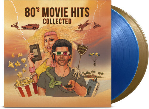 Various Artists - 80's Movie Hits Collected (Limited Edition, 180-Gram Translucent Blue & Gold Colored Vinyl) [Import] (2 Lp's) [Vinyl]