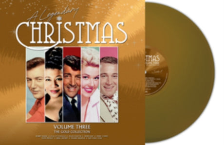 Various Artists A Legendary Christmas, Volume Three: The Gold Collection (180 Gram Gold Vinyl) [Import] Vinyl - Paladin Vinyl