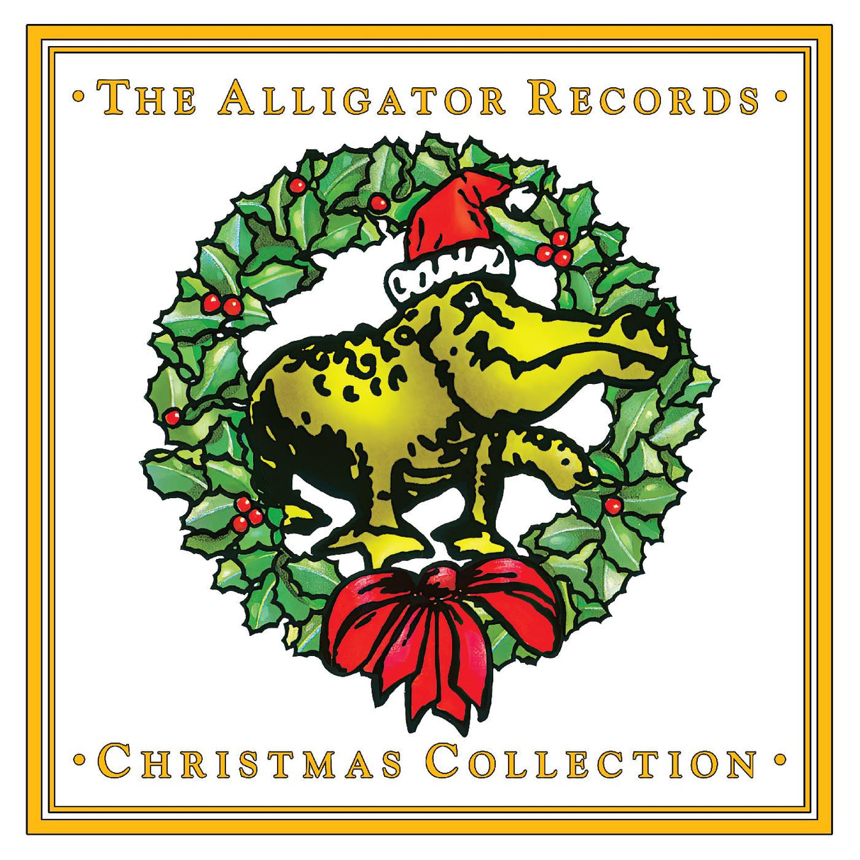 Alligator Christmas Collection (RED OPAQUE VINYL) [Vinyl]