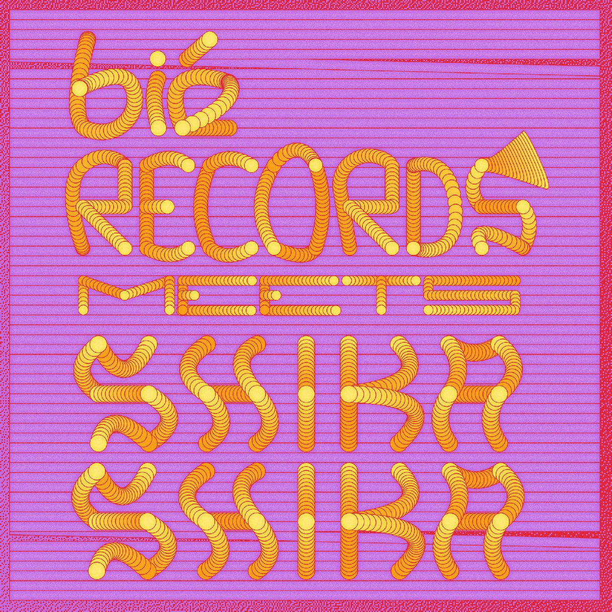 Various Artists - bi√© records meets Shika Shika (TRANSPARENT RED VINYL) [Dance & Electronic]