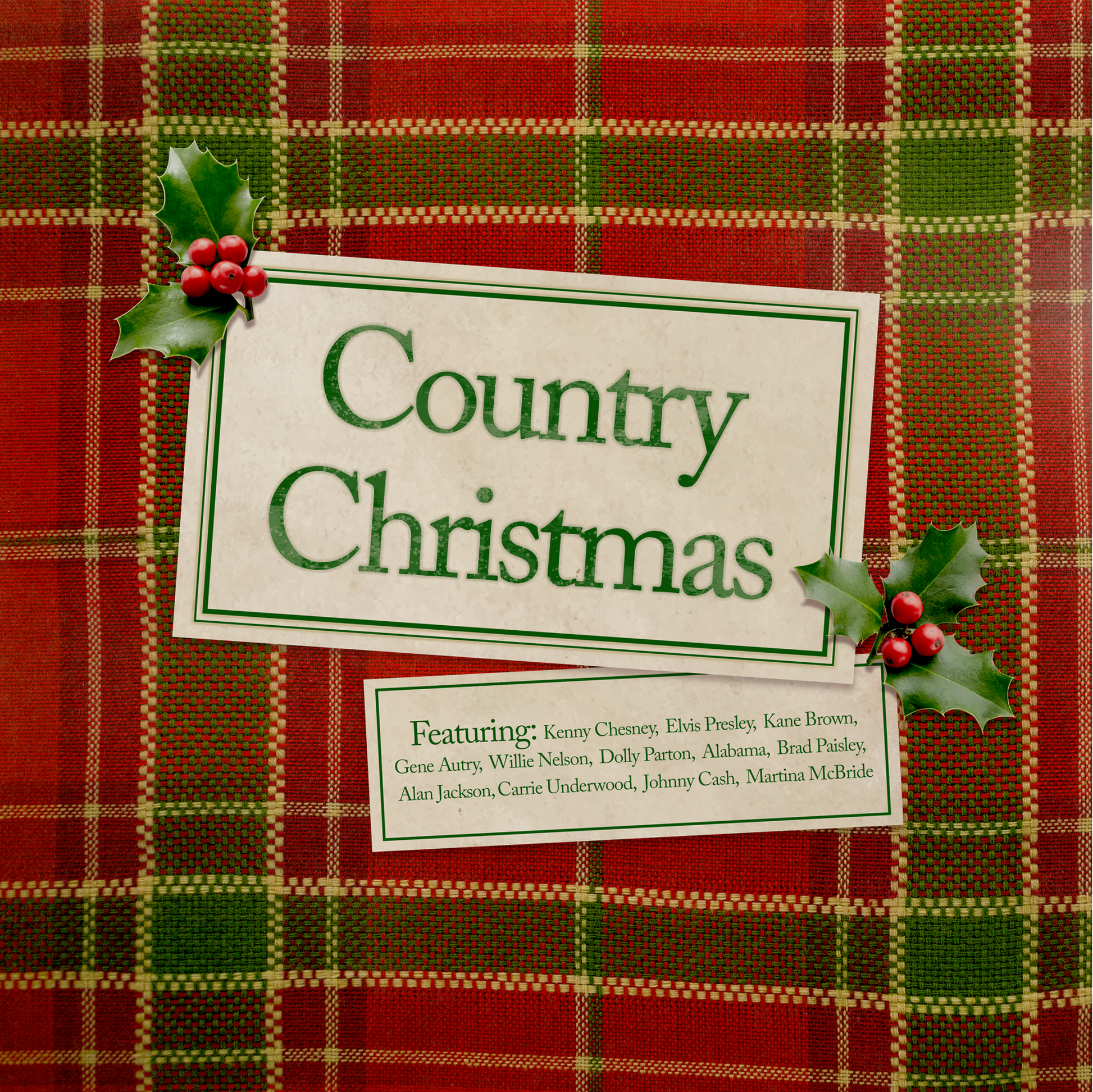Various Artists - Country Christmas [Tree Color Vinyl] [Vinyl]