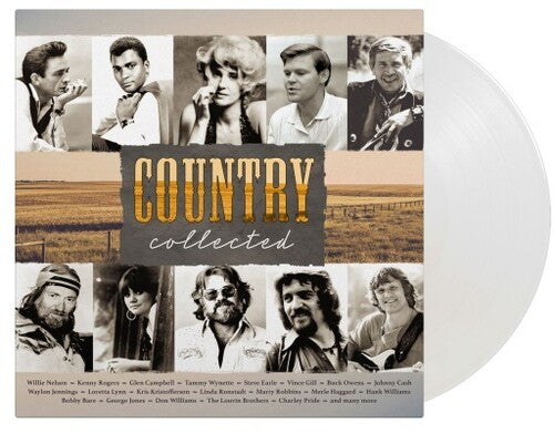 Various Artists - Country Collected (Limited Edition, 180 Gram Vinyl, Clear Vinyl) [Import] (2 Lp's) [Vinyl]