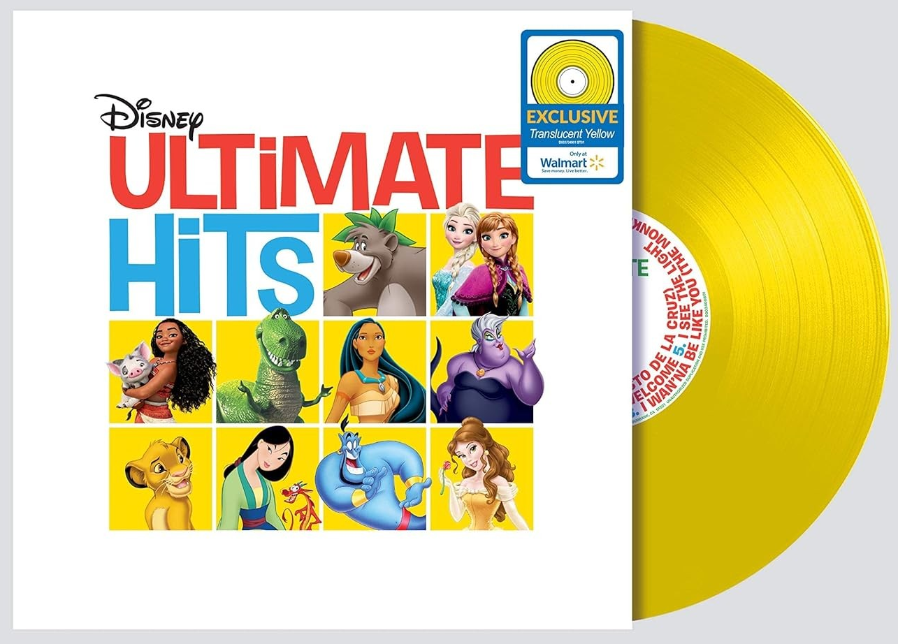 Disney Ultimate Hits (Limited Edition, Translucent Yellow Colored Vinyl) [Vinyl]