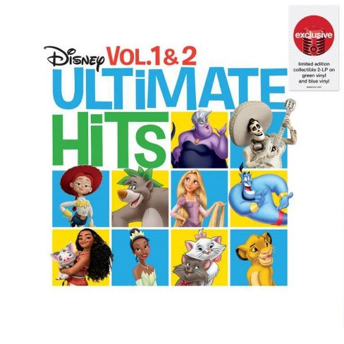 Varios artistas - Disney Ultimate Hits Vol. 1 y 2 (edición limitada, vinilo verde y azul) (2 LP) [Vinilo]