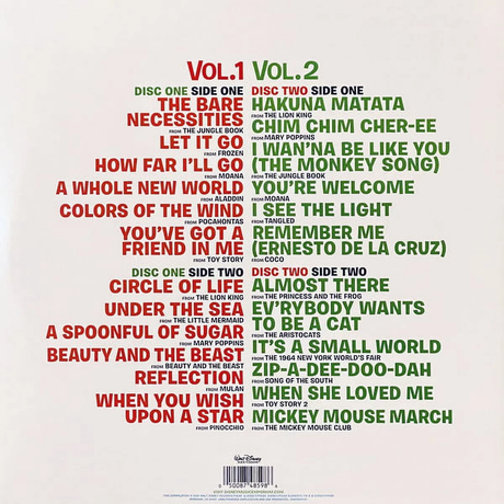 Disney Ultimate Hits Vol.1 & 2 (Limited Edition, Green & Blue Vinyl) (2 Lp's) [Vinyl]