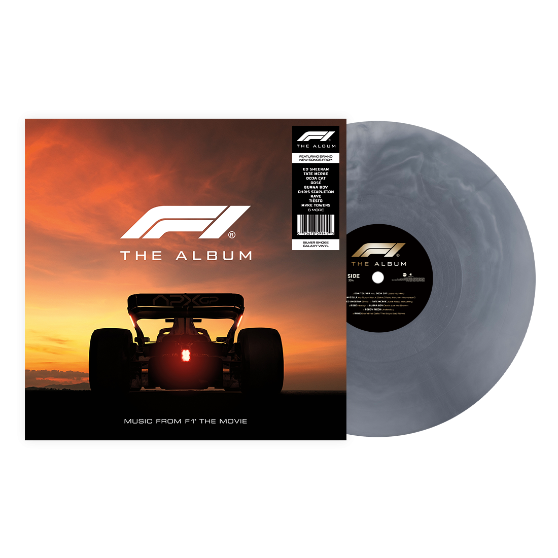 Various Artists - F1 The Album (Indie Exclusive) (Silver Smoke Galaxy Vinyl) [Vinyl]