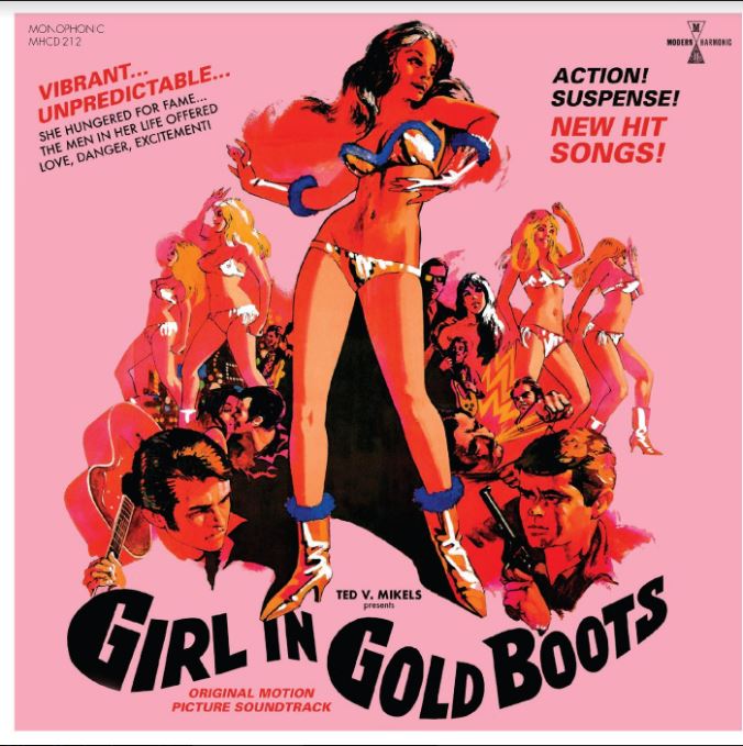 Girl In Gold Boots Original Motion Picture Soundtrack (GOLD VINYL + DVD) [Vinyl]