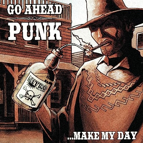 Varios artistas - Go Ahead Punk...Make My Day [LP Orange Splatter] [Vinilo]