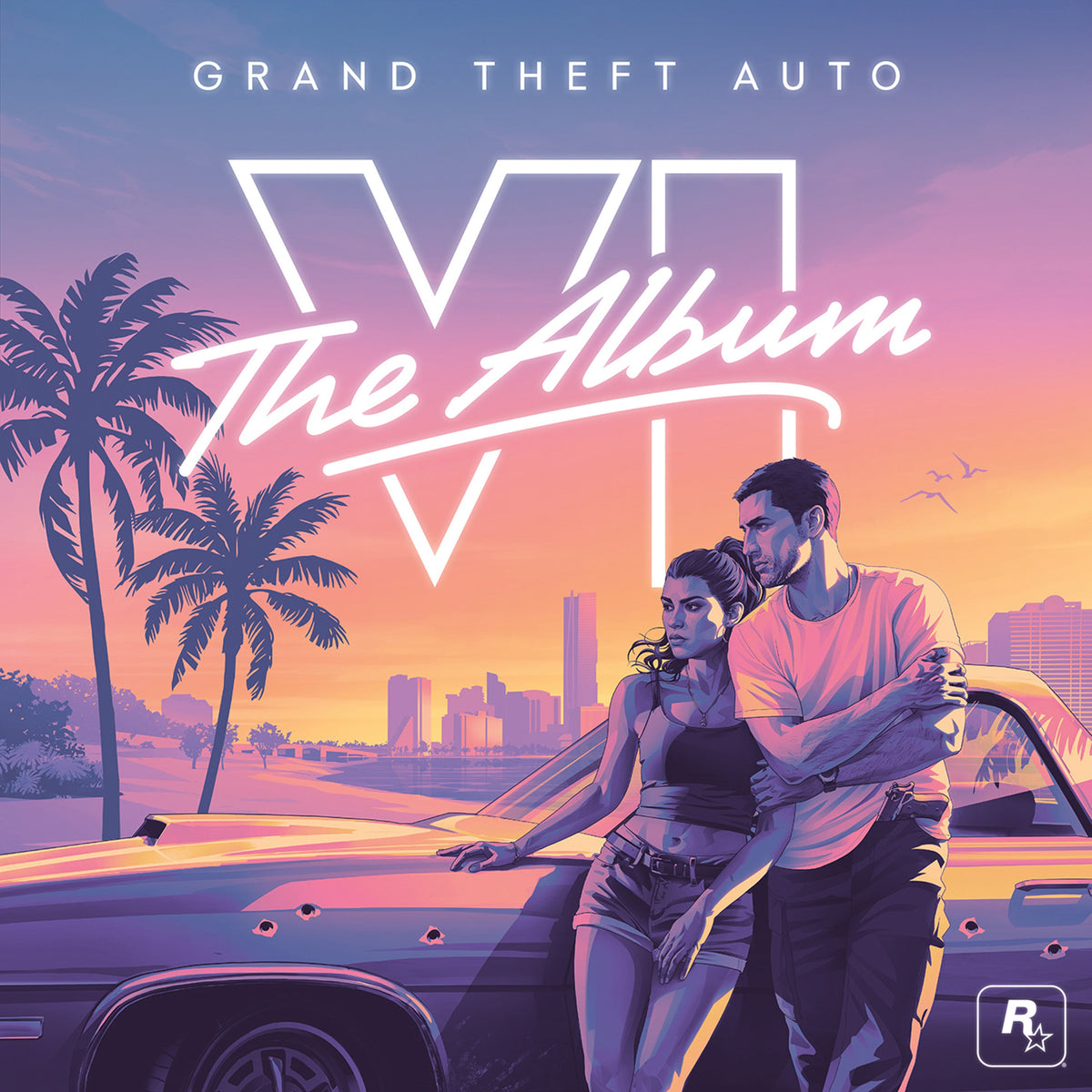 Various Artists - Grand Theft Auto Vi: The Album (Original Soundtrack) (Indie Exclusive) [Pink, Blue Marble] [Vinyl]
