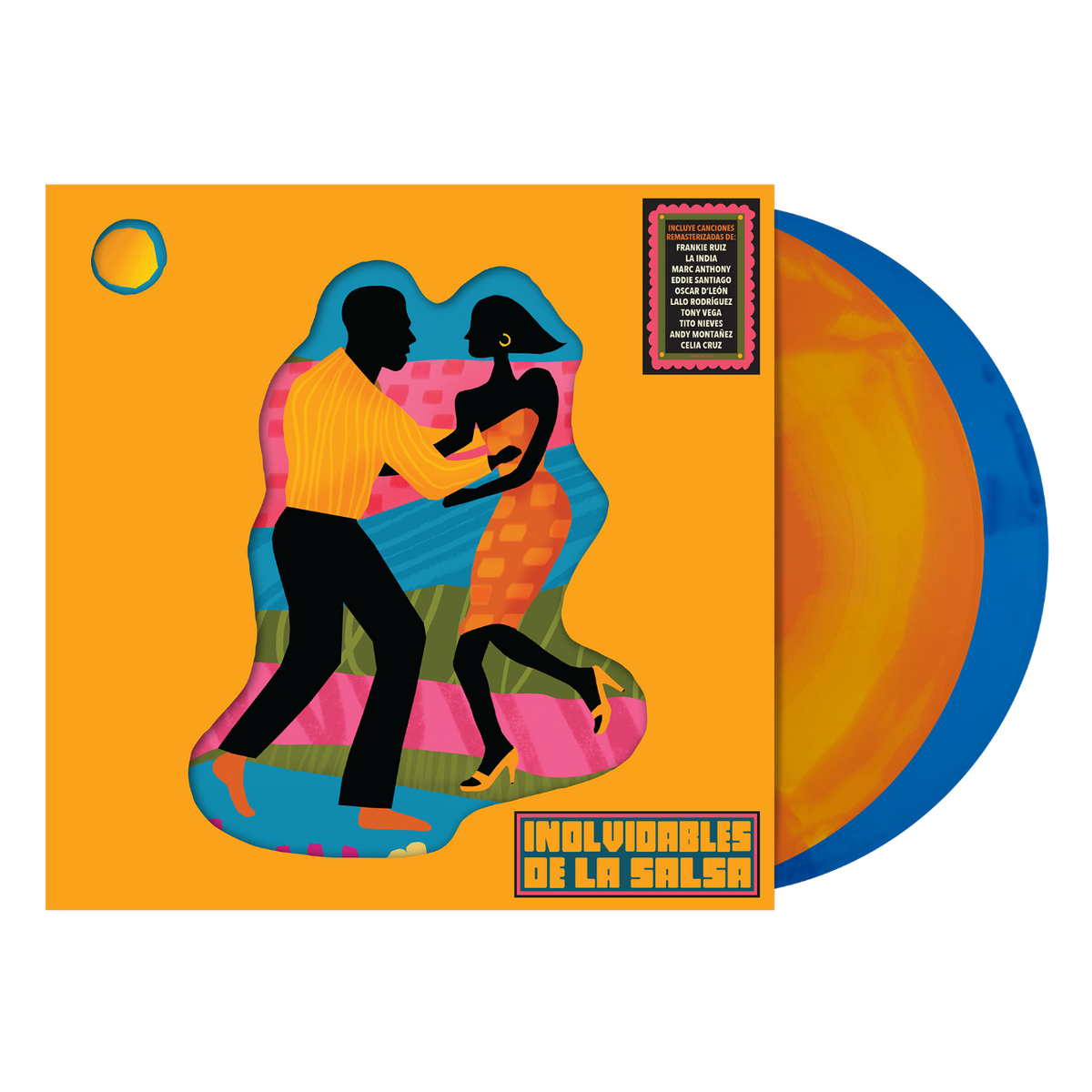 Inolvidables de la Salsa [Sunrise Yellow/Dusk Blue Vinyl] [2LP] [Vinyl]