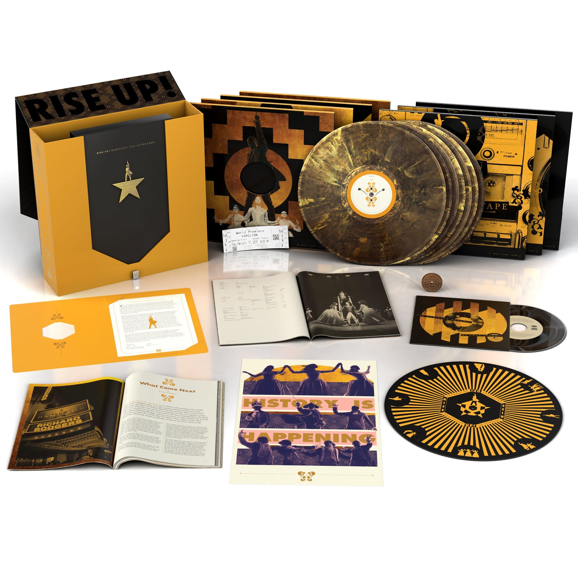 Various Artists Lin-Manuel Miranda - Rise Up! Hamilton: The Anthology (Box Set) [8LP] [Vinyl]