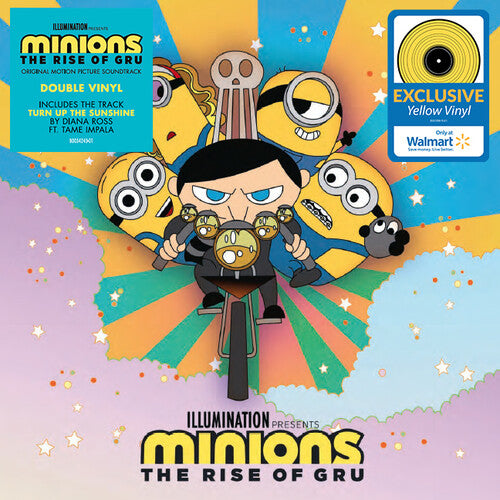 Varios artistas - Minions: The Rise Of Gru (banda sonora original de la película) (edición limitada, vinilo amarillo) (2 LP) [Vinilo]