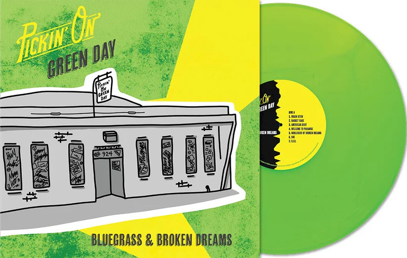 Varios artistas - Pickin' On Green Day: Bluegrass y sueños rotos (vinilo Toxic Green RSD Essential) [vinilo]