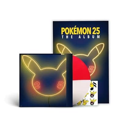 Various Artists - Pokemon 25: The Album (Limited Edition, Two-Tone Vinyl, Poster) [Vinyl]