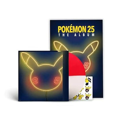 Pokemon 25: The Album (Limited Edition, Two-Tone Vinyl, Poster) [Vinyl]