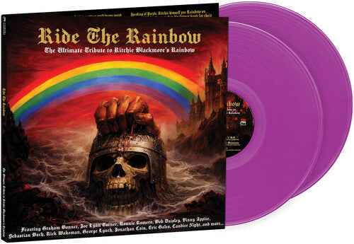 Various Artists - Ride The Rainbow - The Ultimate Tribute To Ritchie Blackmore'S Rainbow [Violet Vinyl] [2LP] [Vinyl]