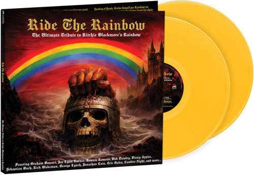 Various Artists - Ride The Rainbow - The Ultimate Tribute To Ritchie Blackmore'S Rainbow [Yellow Vinyl] [2LP] [Vinyl]