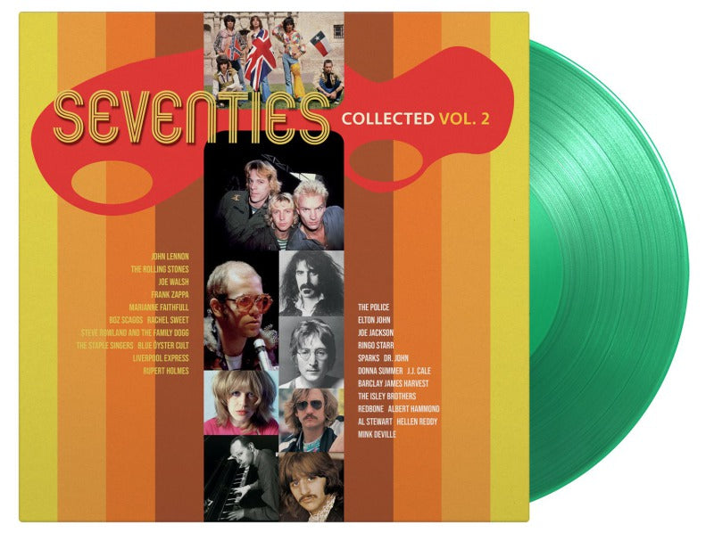 Varios artistas - Seventies Collected Vol. 2 (edición limitada, 180 g, verde claro) [Importación] (2 LP) [Vinilo]