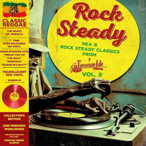 Various Artists - Ska & Rock Steady Classics From Treasure Isle Vol 2 (Colored Vinyl, Red, Deluxe Edition, Limited Edition, Remastered) [Vinyl]