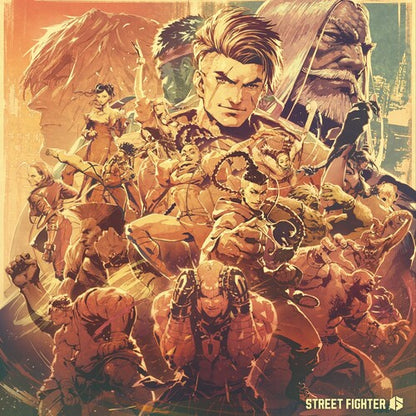 Street Fighter 6 (Original Soundtrack) (Boxed Set, Clear Vinyl, With Book, Sticker, 140 Gram Vinyl) (4 Lp's) [Vinyl]