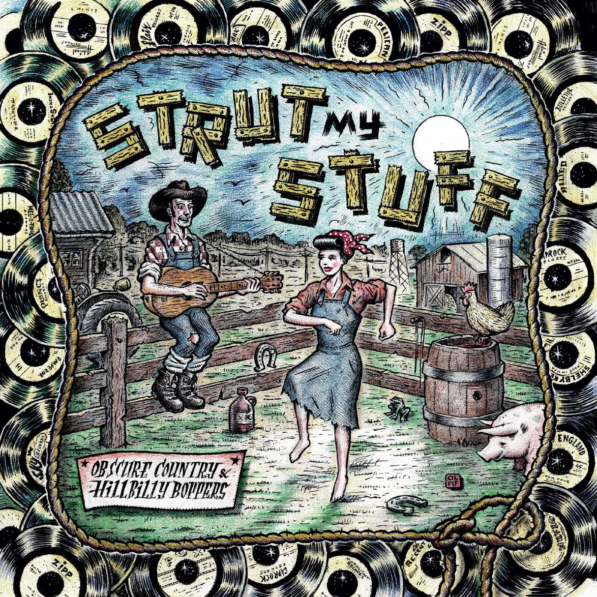 Various Artists - Strut My Stuff (GREEN VINYL) [Vinyl]