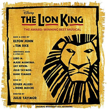 The Lion King: Original Broadway Cast [Yellow/Black Splatter 2 LP] [Vinyl]