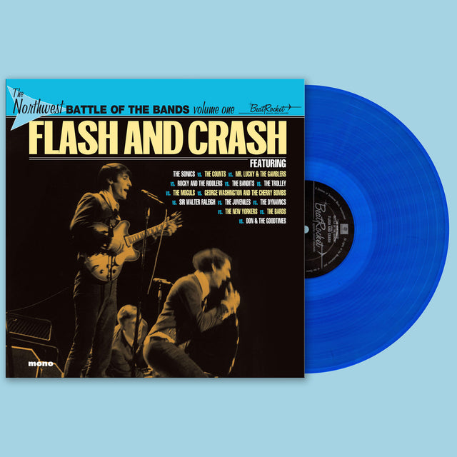 Various Artists - The Northwest Battle Of The Bands Vol. 1: Flash And Crash (BLUE VINYL) [Vinyl]