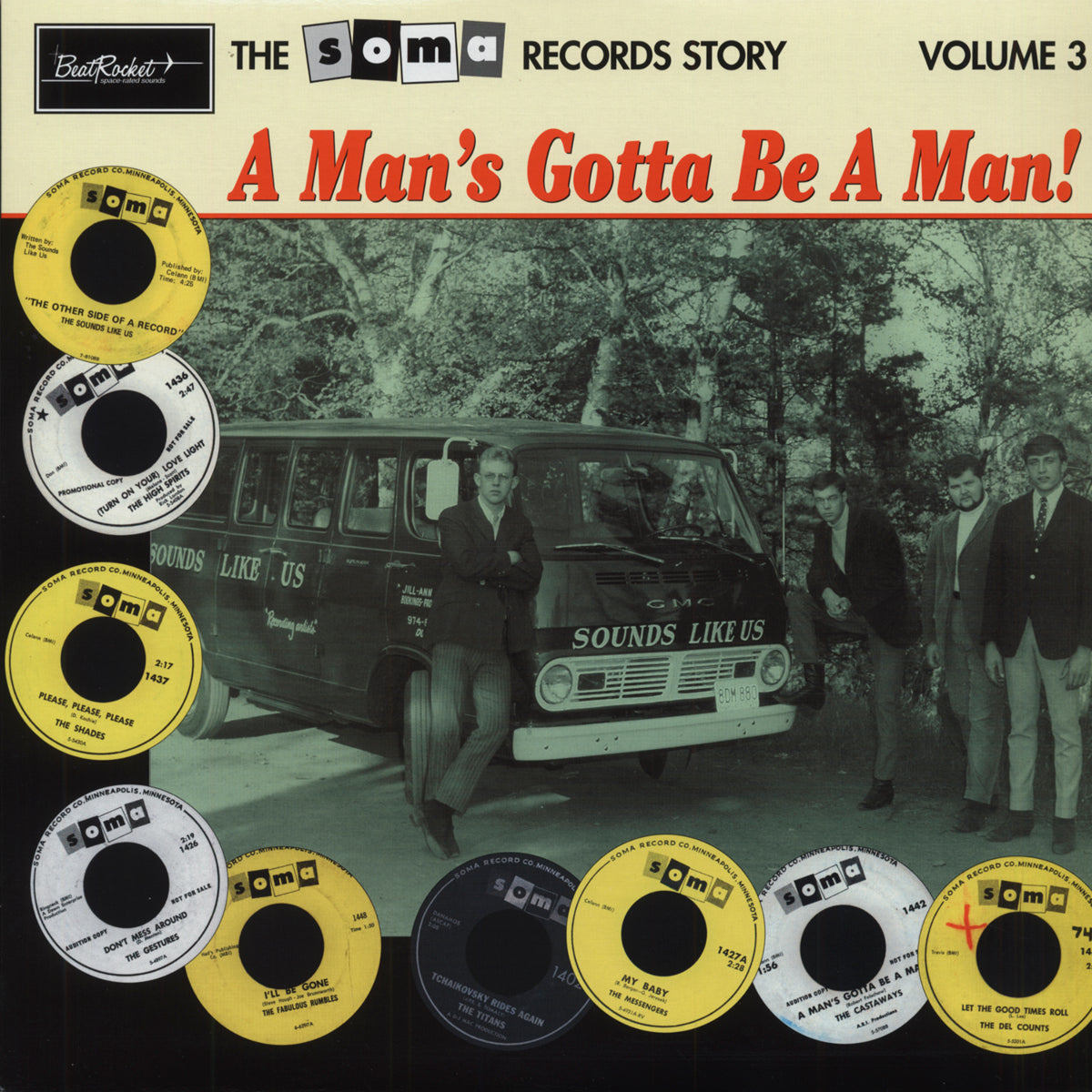 The Soma Records Story-Vol. 3-A Man's Gotta Be A Man! [Vinyl]