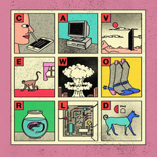 Viagra Boys - Cave World [Contenido explícito] (Vinilo de color, rojo) [Vinilo]