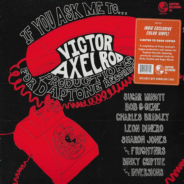 Victor Axelrod - If You Ask Me To.. (Indie Exclusive, Clear Vinyl, Red, Black, Digital Download Card) [Vinyl]