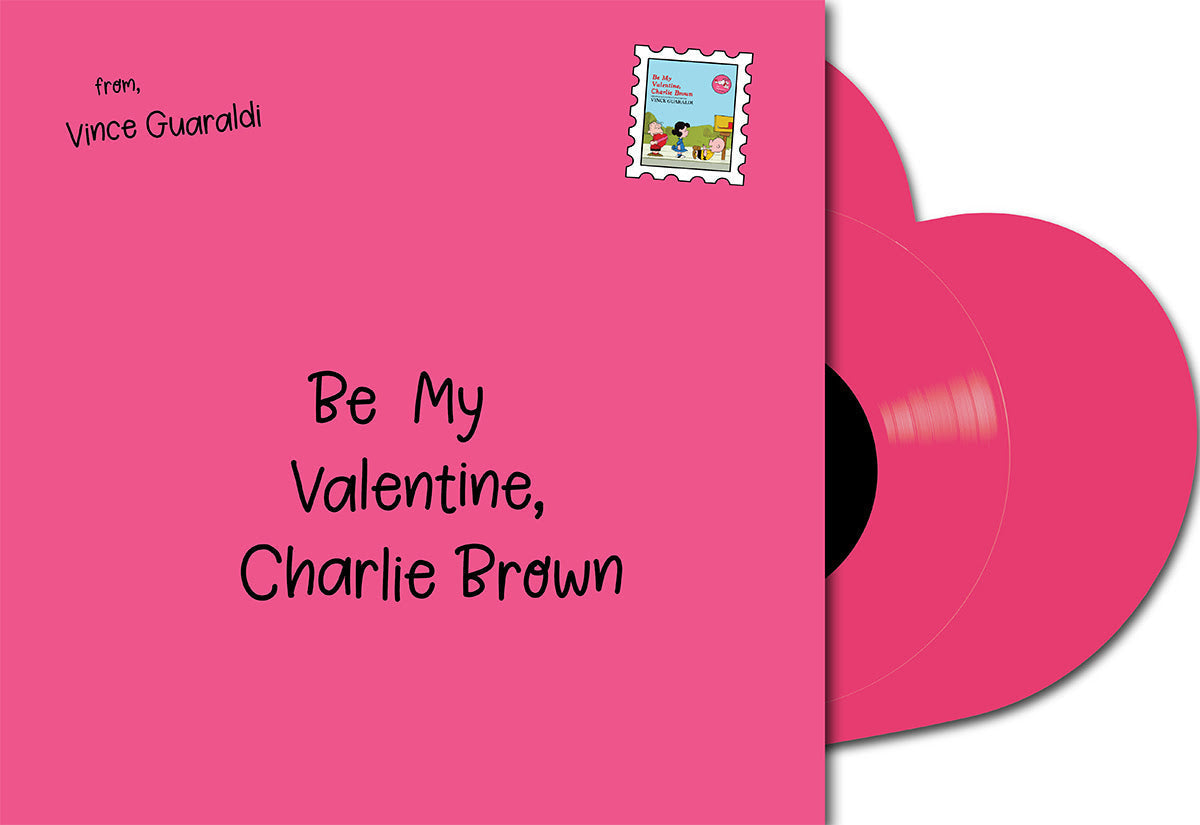 Vince Guaraldi - Be My Valentine, Charlie Brown (Indie Exclusive) [Pink Heart Shaped Vinyl] [Vinyl]