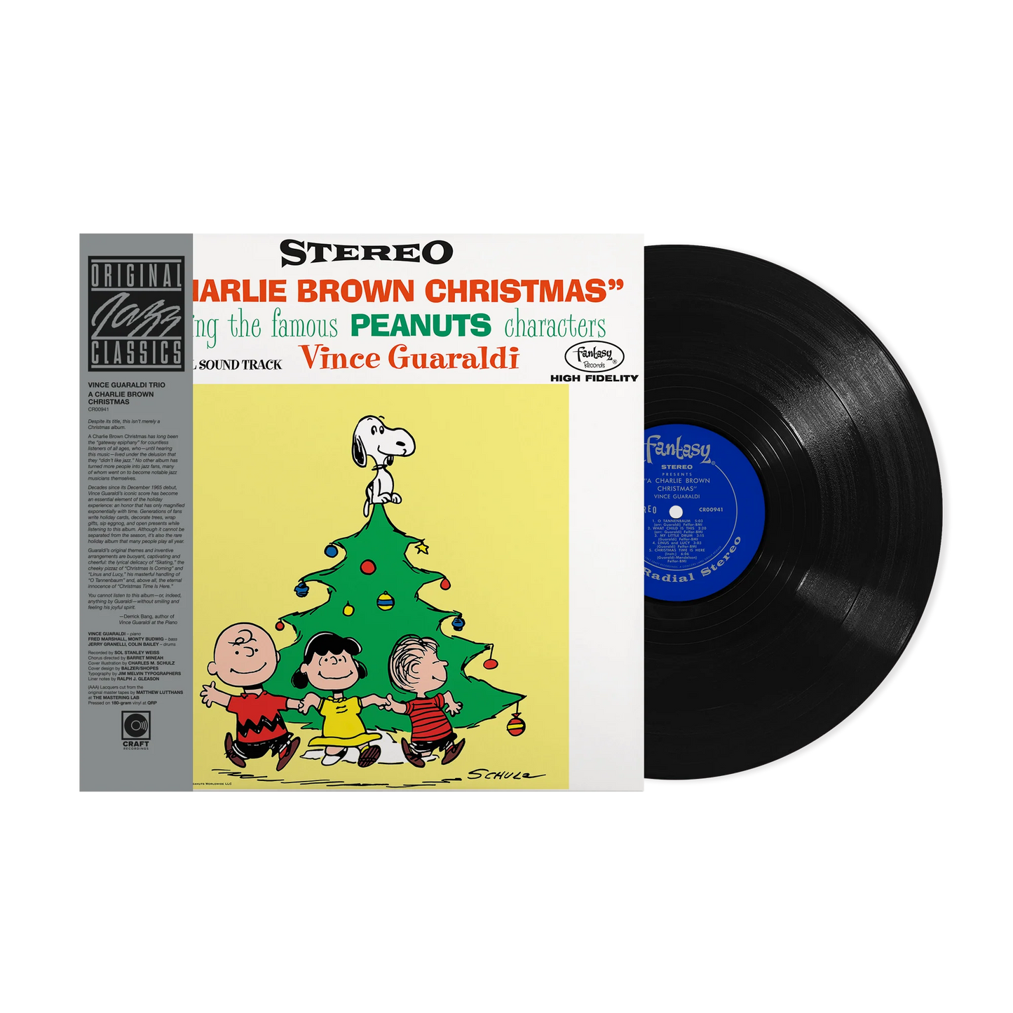 Vince Guaraldi Trio - A Charlie Brown Christmas (Original Jazz Classics Series) [180G LP] [Vinyl]