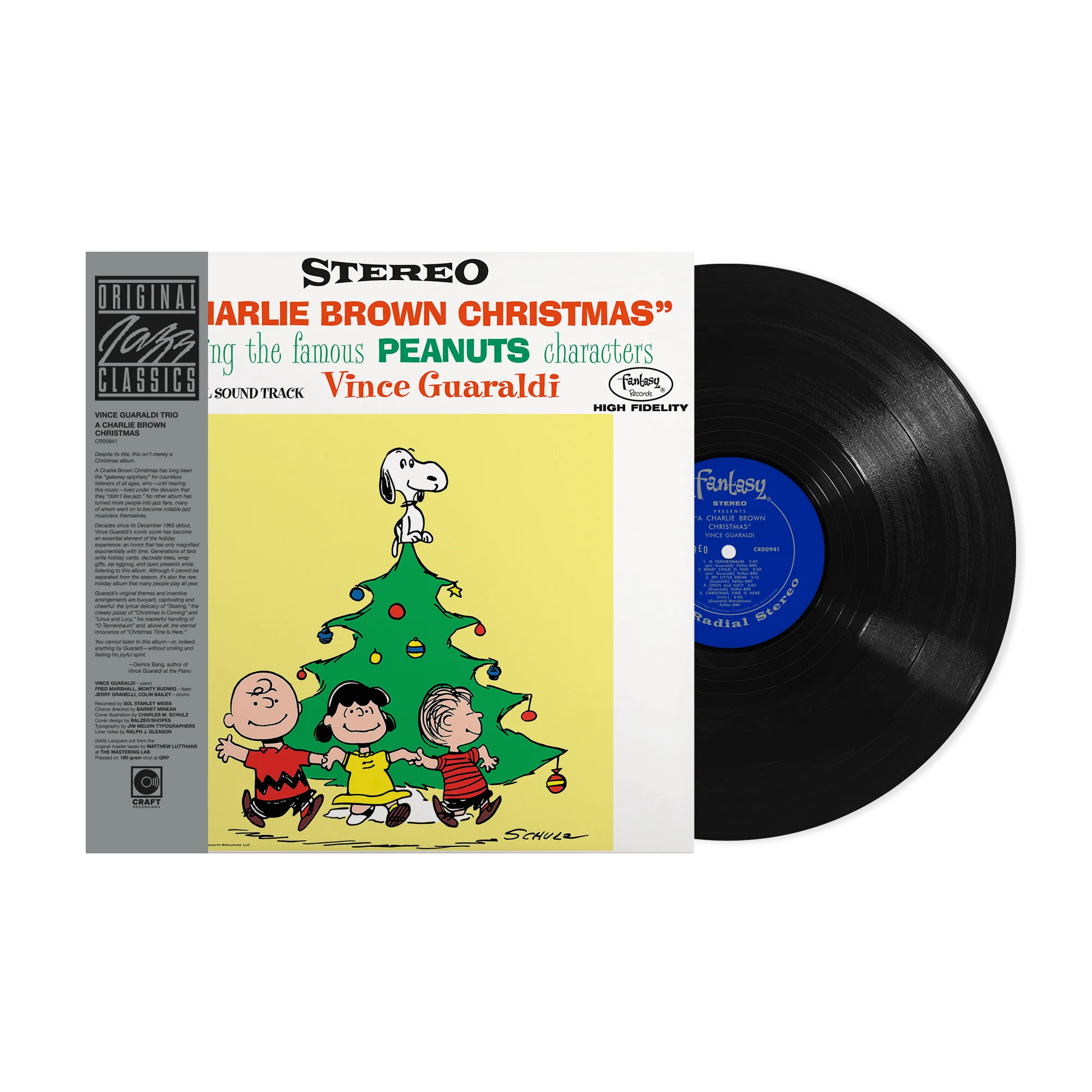 Vince Guaraldi Trio - A Charlie Brown Christmas (Original Jazz Classics Series) [180G LP] [Vinyl]