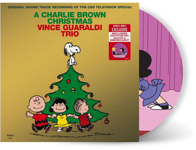 Vince Guaraldi Trio - A Charlie Brown Christmas (Original TV Soundtrack) (Limited Edition, Gold Foil Cover, Picture Disc Vinyl) [Vinyl]