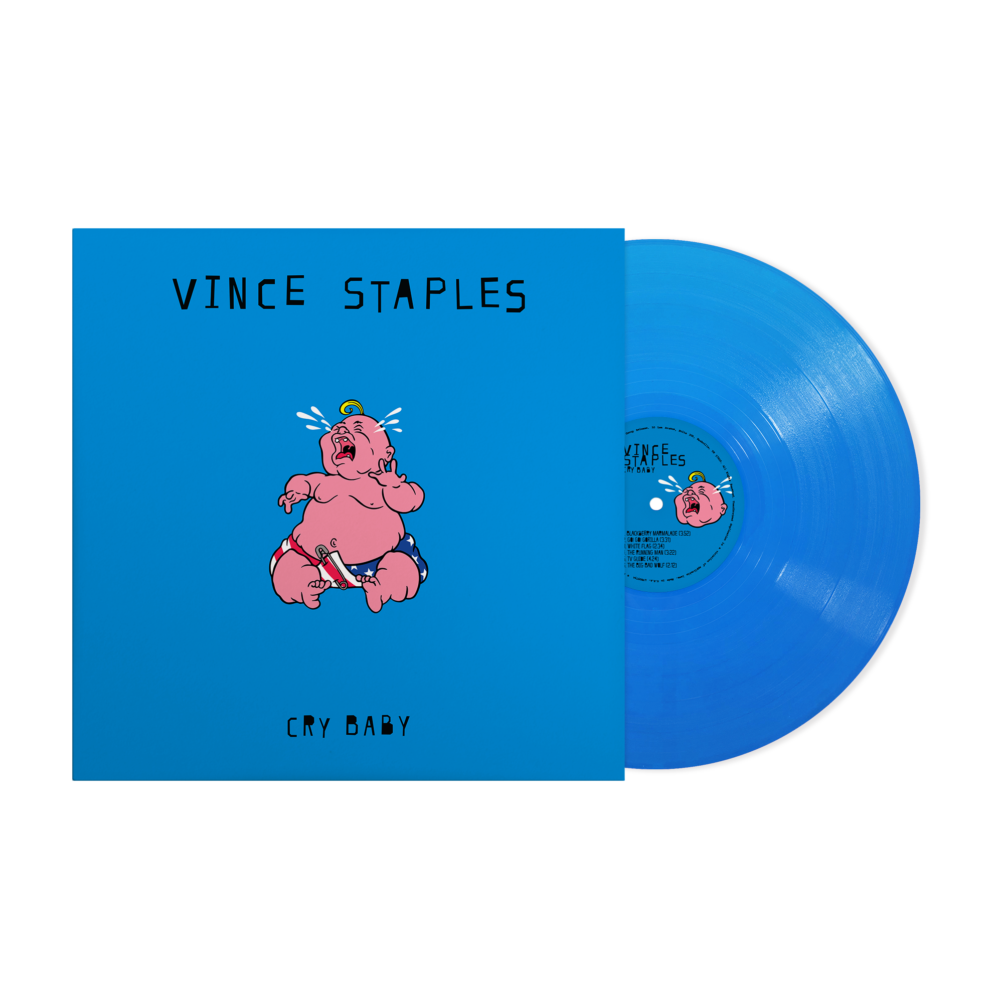 Vince Staples - Cry Baby (Uk Edition) [Baby Blue LP] [Alternate Cover] [Vinyl]