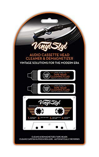 Vinyl Styl - Audio Cassette Head Cleaner & Demagnetizer [Turntable Accessories]