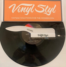 Cepillo limpiador de discos antiestático y conductor de primera calidad Vinyl Styl® (blanco) [Cepillo de limpieza]