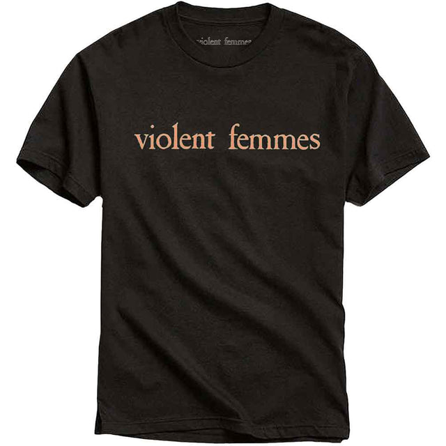 Violent Femmes Salmon Pink Vintage Logo T-Shirt