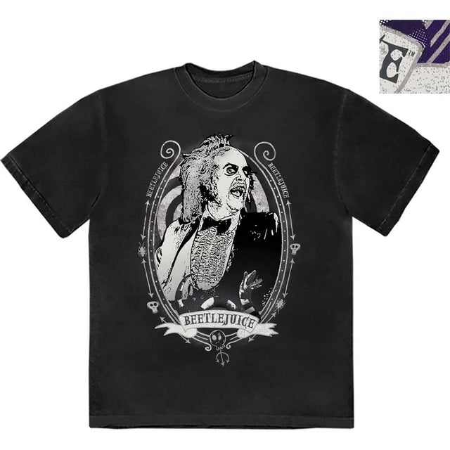 Warner Bros - Camiseta con el cuadro Beetlejuice Beetle