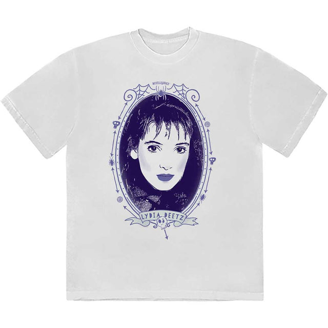 Warner Bros - Camiseta enmarcada de Lydia Deetz con Beetlejuice