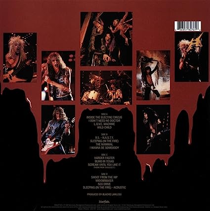 W.A.S.P. - Live...In The Raw [Import] (2 Lp's) [Vinyl] - Paladin Vinyl